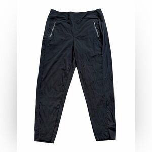 Athleta Trekkie North Jogger Women’s 12 Black High Rise Stretch Outdoor Hiking
